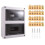 HT-24 Way Waterproof Distribution Box IP65 Electrical Distribution Box  Box for Cable Wiring Protection 1