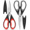 Kitchen Shears, 2-Pack Kitchen Scissors Heavy Duty Meat, Dishwasher Safe Cooking 1