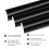 TECKWRAP Permanent Adhesive Vinyl 12" x 10ft, Glossy Black 2
