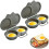 2PCS Microwave Egg Poacher, Egg Poacher Microwave For 2 Eggs，Dark Gray 1