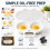 Microwave Egg Poacher With Lid & Handle, Dual Cavity Microwave Egg Poacher 5