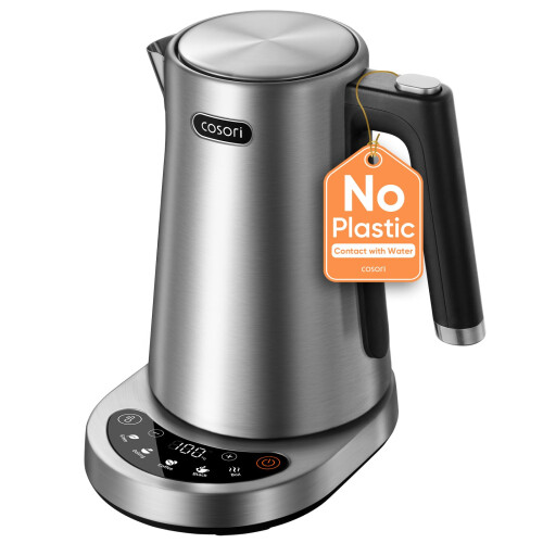 COSORI Cosori Kettle, Plastic-Free Water Contact, 5C Precise Temperature Control