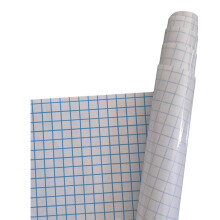 Hydia Transparent Self-Adhesive Book Cover Film Roll, Clear Sticky Back Plastic