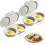 Microwave Egg Poacher With Lid & Handle, Dual Cavity Microwave Egg Cooker 1
