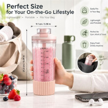 22oz Replacement Cup with Lid&Sleeve for Blast Max BC251 BPA-Free Cup&Leak-Proof Flip Lid.Dishwasher Safe.