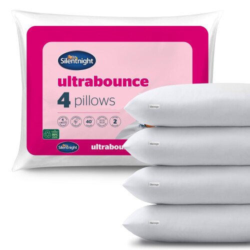 Silentnight Silentnight Ultrabounce Pillow Medium Support Pack of 4
