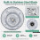 For  Blast Max Blender BC251 Replacement Container and Lid 625ml Replacement Cup with Leak Proof Lid and Boots 4