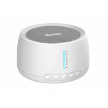 Generatore di rumore bianco con 30 suoni rilassanti, 36 livelli di controllo del volume, alimentazione a rete, ideale per il relax e il