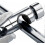 Chrome ABS Adjustable Shower Holder Replacement for 18-25mm Diameter Compatible with Handheld 4
