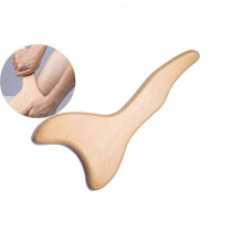 Professionelles Lymphdrainage-Werkzeug – Gua-Sha-Massagegerät aus Holz – Hochwertiges Anti-Cellulite-Paddelmassagegerät