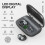 Mini oreillettes sans fil à clip, Bluetooth 5.0, conduction osseuse. 4