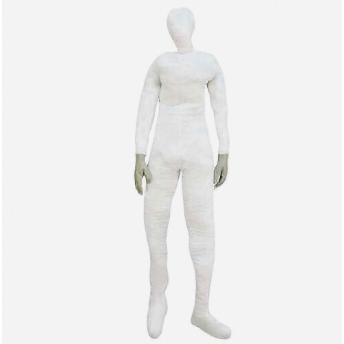 Posable Life Size Soft Stuffed Bendable Mannequin with Hands Posable Dummy Yard Decor