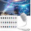 HD Smart Dynamic 5D Holographic Night Light Projector, Plug and Play HD 2-in-1-bl 1