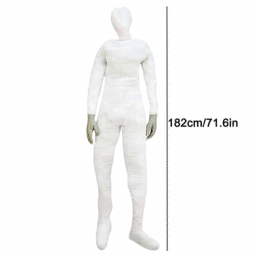 Posable Life Size Soft Stuffed Bendable Mannequin with Hands Posable Dummy Yard Decor 1