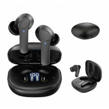 Casque audio Bluetooth 3 en 1 Neeva NovaLingo avec IA et traducteur intégré, 4 modes en temps réel, idéal pour les voyages, noir