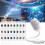 HD Smart Dynamic 5D Holographic Night Light Projector, Plug and Play HD 2-in-1 1
