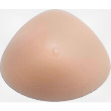 Coussinets de soutien-gorge triangulaires en silicone pour prothèses mammaires post-mastectomie - Paire de prothèses souples pour un co