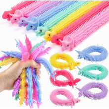 Regalos de San Valentín para niños, paquete de 30 cuerdas elásticas de dinosaurios, recuerdos para fiestas de San Valentín para niños,
