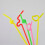 Flexible Straws, Bpa- Bendy Drinking Straws 26cm 1000 Pcs 2