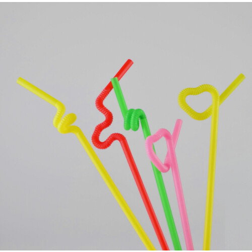 Flexible Straws, Bpa- Bendy Drinking Straws 26cm 300 Pcs 1