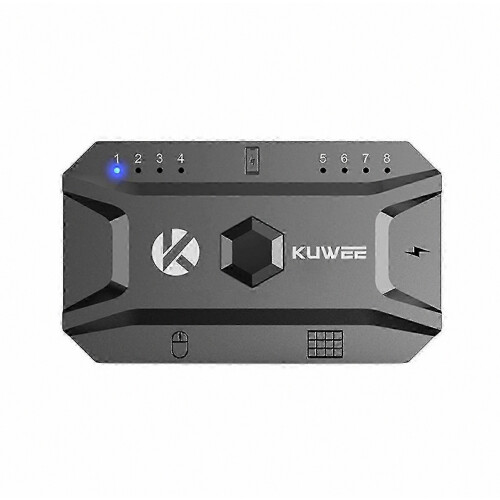 Bluetooth 5.0 Converter USB Hub for Wired Keyboard Mouse to Wireless 8 Devices