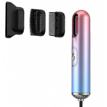 Mini ionische haardroger 3-in-1 met dubbele spanning, draagbaar voor toeristen en op reis.