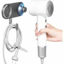 Hair Dryer Holder Wall Mounted for Laifen LF03 /Swift SE Hair Blow Dryer Wall Mount,Aluminum Alloy Bracket Magnetic Stand