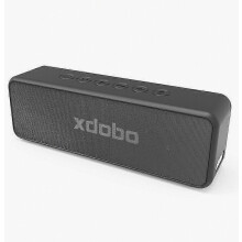 XDOBO X5 Tragbarer 30-W-Bluetooth-Lautsprecher, kabellos, wasserdicht, für den Außenbereich, mit AUX- und TF-Kartenanschluss sowie Subw