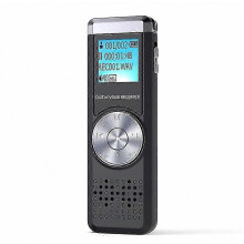 Grabadora de voz digital de 32 GB, grabadora de audio portátil con activación por voz y reducción de ruido para reuniones, conferencias