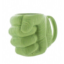 Mug à café en céramique 3D en forme de poing de Hulk, 600 ml, de la collection Infinitely Great Home Decor Center.