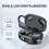 Écouteurs intra-auriculaires Bluetooth 5.3 BX-17 avec microphone - Noir 2