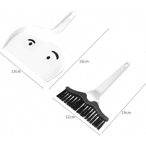 Ensemble mini-brosse, balai de cuisine, pelle et balayette (style barbe) 1