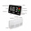 Decibel Meter,Digital Sound Level Meter 30-130db, LED Display Desktop Noise Time Temperature Humidity Meter 3