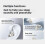 Wireless Bluetooth 5.3 Sleep Headphones, Noise Blocking Small Earplugs for Side Sleepers, Black 2