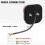 2025 New Wireless Trailer Lights Kit, LED Rear Tail Lights Dynamic Stop Brake 4
