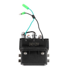 Solenoide Verricello, Solenoide Verricello 12V per Verricelli da 1500‑5000 Libbre ATV UTV Verricello Contattore Solenoide Relè Verricello Solenoide