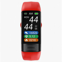 P11 PLUS Smartwatch met temperatuurmeting, armband, bloeddrukmeting, waterdicht sporthorloge