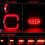2025 New Wireless Trailer Lights Kit, LED Rear Tail Lights Dynamic Stop Brake 2