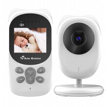 Kabelloses digitales Video-Babyphone mit VOX-Funktion, Schlafliedern, Fütterungsalarm und Infrarot-Nachtsicht (Modelljahr 2022)