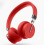 Casque Bluetooth OHPA P3 supra-auriculaire à réduction de bruit rouge 1
