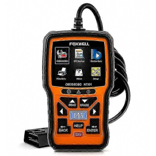 2025 FOXWELL NT301 OBD2 Scanner Professional EOBD ODB2 OBD 2 Car Diagnostic Tool