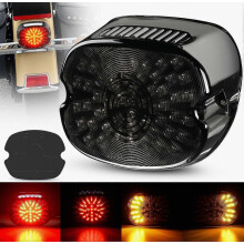 Luz trasera de motocicleta, luz de freno, intermitente, luz trasera ahumada Plug and Play para Harley Davidson Dyna Sportster 883 1200