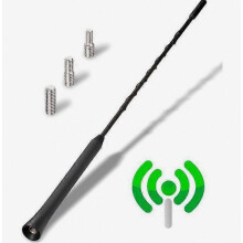 Krachtige autoantenne - Autoradioantenne met hoogwaardige DAB/FM-ontvangst - 28 cm dakantenne
