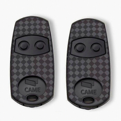 2 CAME TOP 432EV remote controls for gate