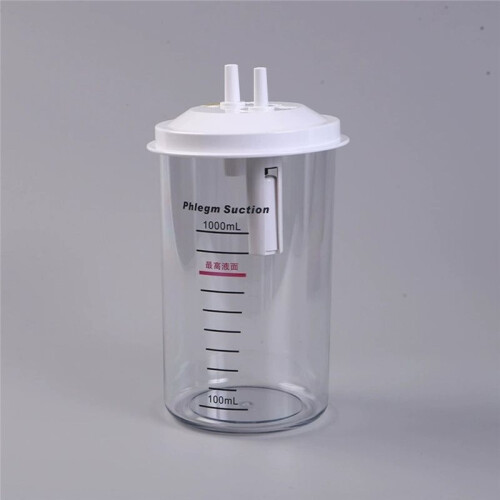 Electric Suction Unit Accessories, Filter, Liquid Storage Bottle, Sputum Cup Container, Suction Tube Replacement Parts 2