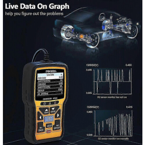 2025 FOXWELL NT301 OBD2 Scanner Professional EOBD ODB2 OBD 2 Car Diagnostic Tool 2