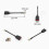 Universal 3-point vehicle seat belt adjustable retractable automatic 3