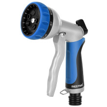 RESTMO Garden Hose Nozzle Hose Pipe Spray Gun Heavy Duty