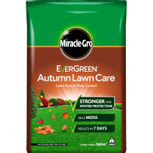 Miracle-Gro EverGreen Autumn Lawn Care, Lawn Food & Moss Control, 12.6 kg - 360