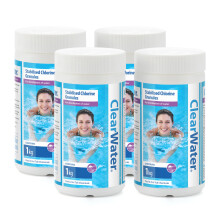 Clearwater Chlorine Granules for Hot Tub Spa and Swimming Pool Water Treatment f